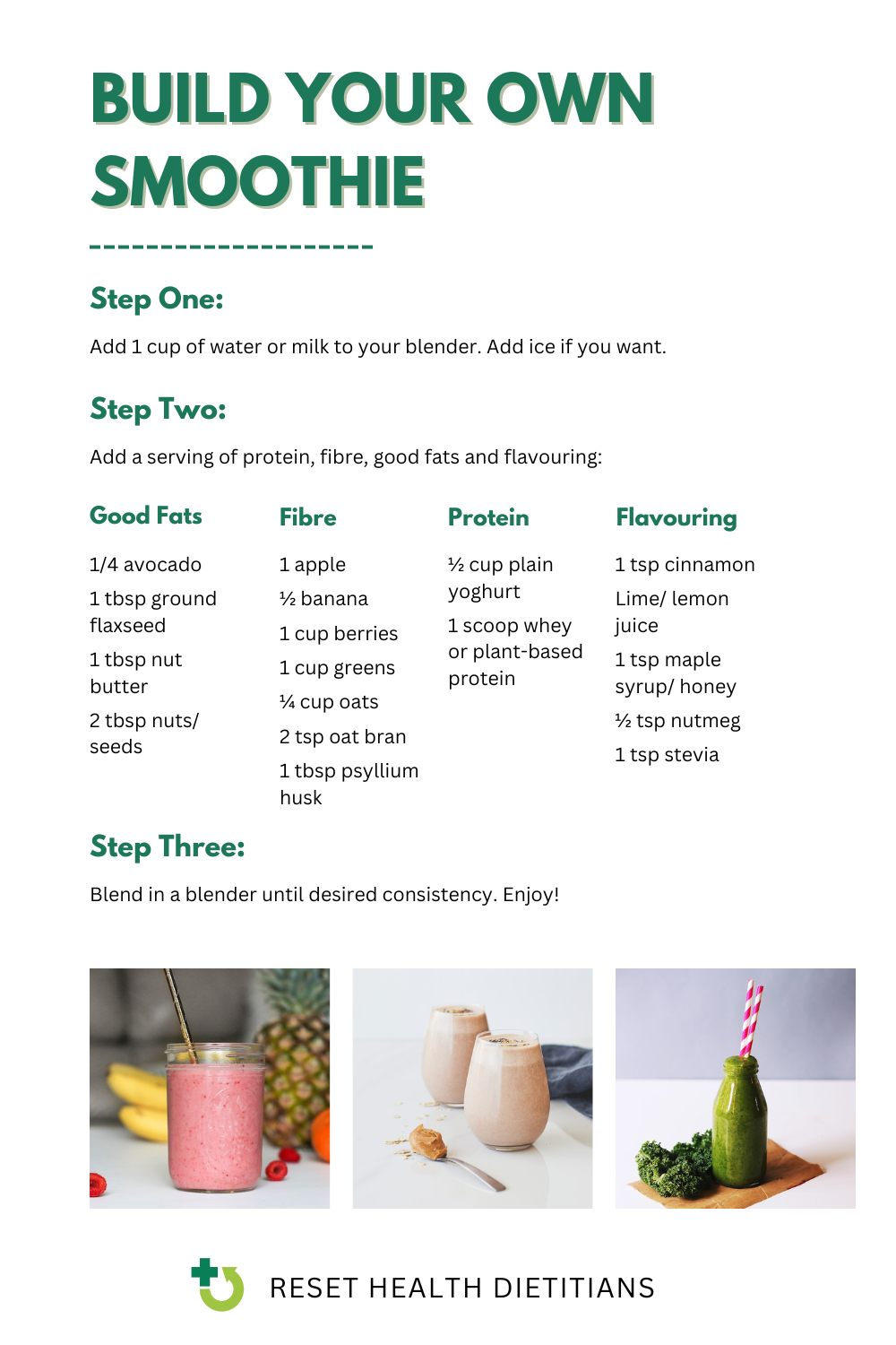 Build Your Own Smoothie