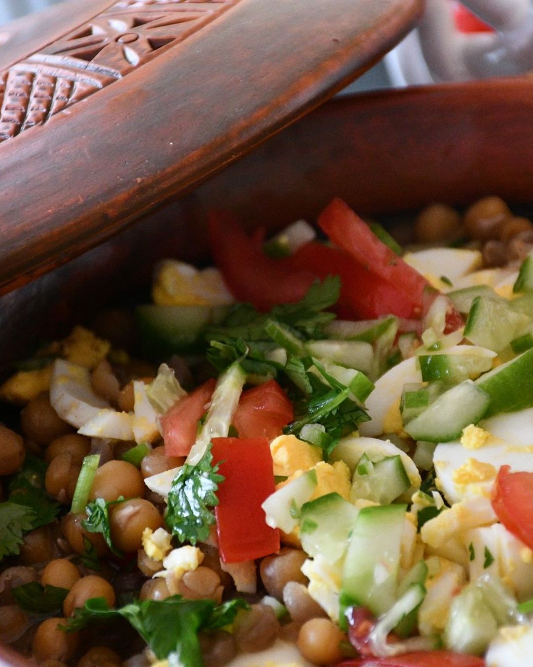 Chickpea, Tomato and Feta Salad