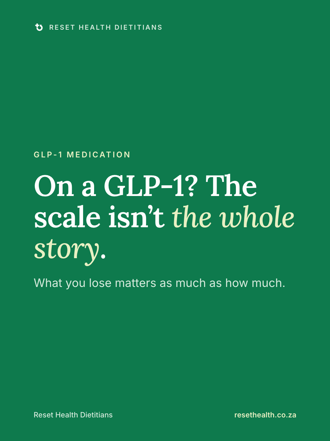GLP-1 Medication: How to Protect Your Muscle While You Lose Weight